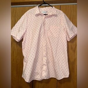 Goodfellow & Co Men's Pink Short Sleeve Shirt